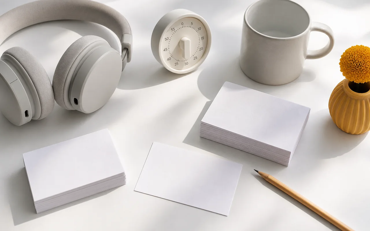 Focused language test preparation materials